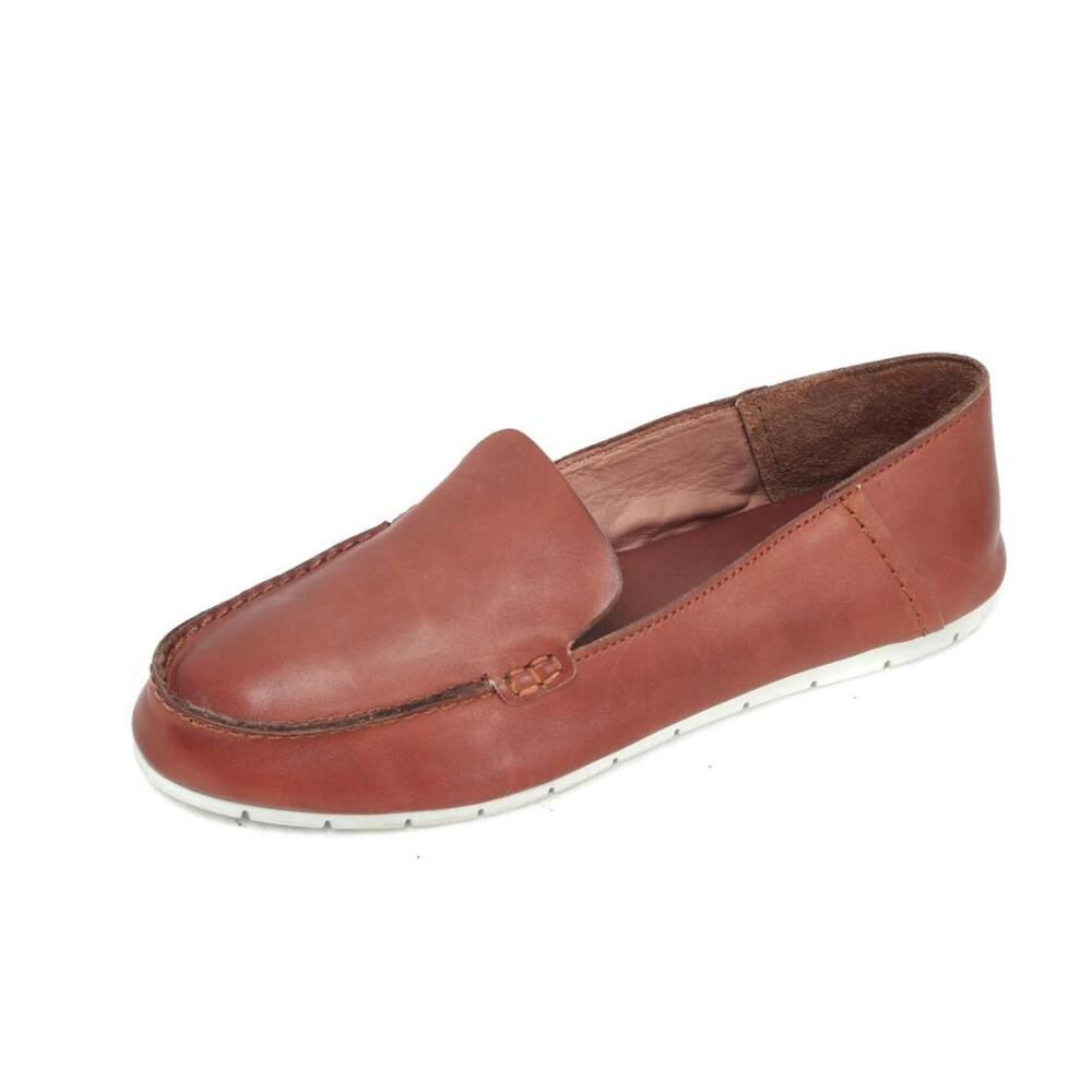 frye loafer shoes leather slip on women's sneaker sz 8 M